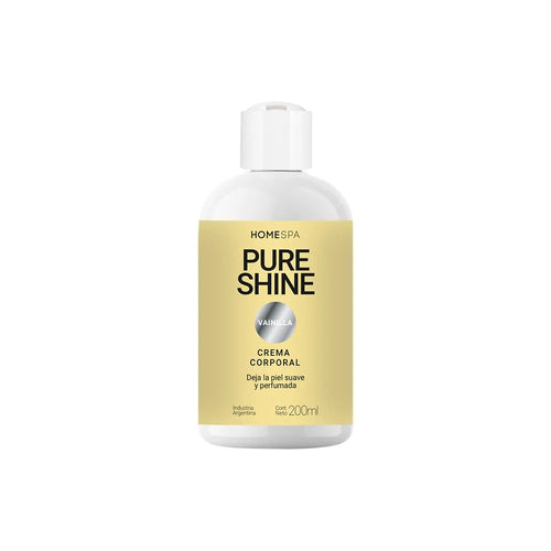 Crema Corporal Home Spa Pure Shine Vainilla x 200 ml