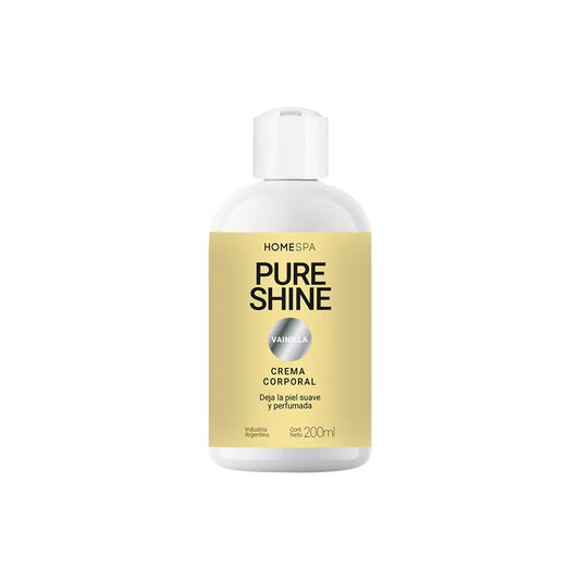 Crema Corporal Home Spa Pure Shine Vainilla x 200 ml