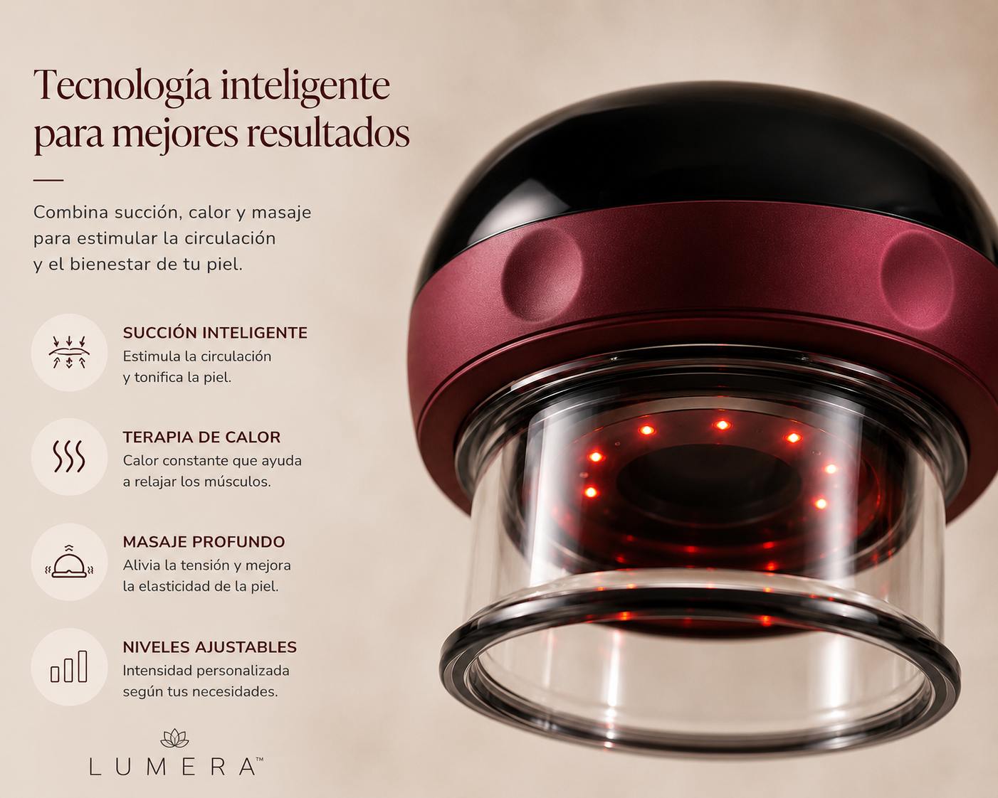 Ventosa Inteligente Lumera        ™
